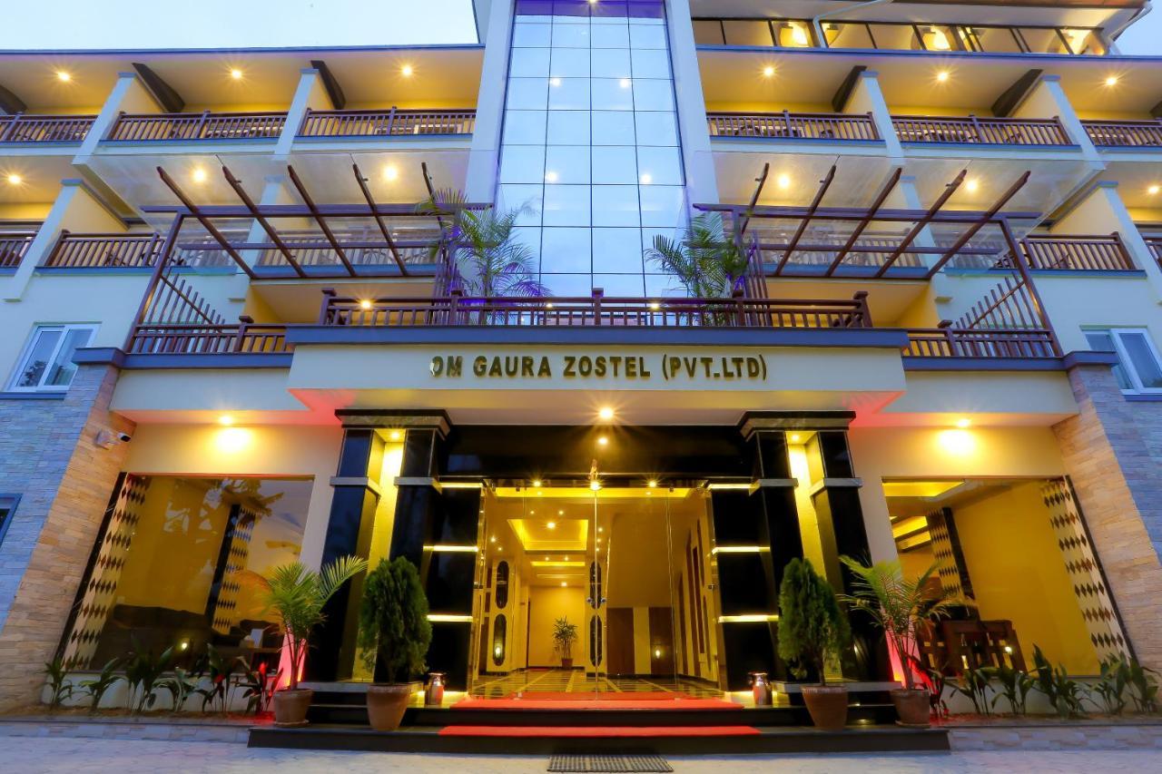 Om Gaura Hotel Pokhara Dış mekan fotoğraf